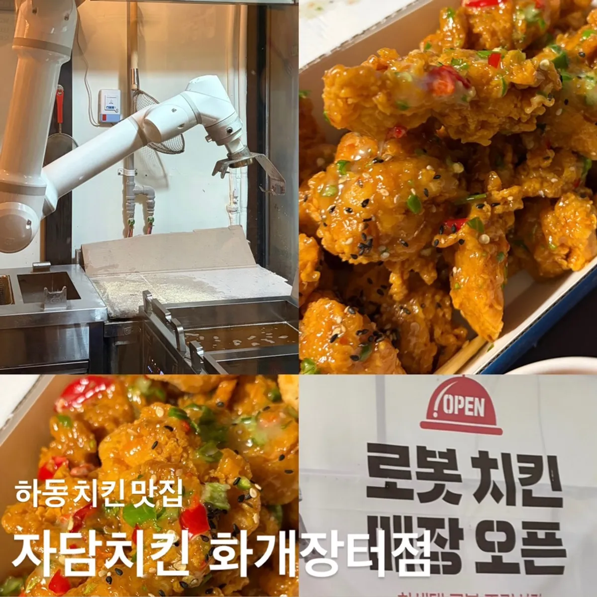 자담치킨 하동화개장터점 순살 맵슐랭 대표 사진