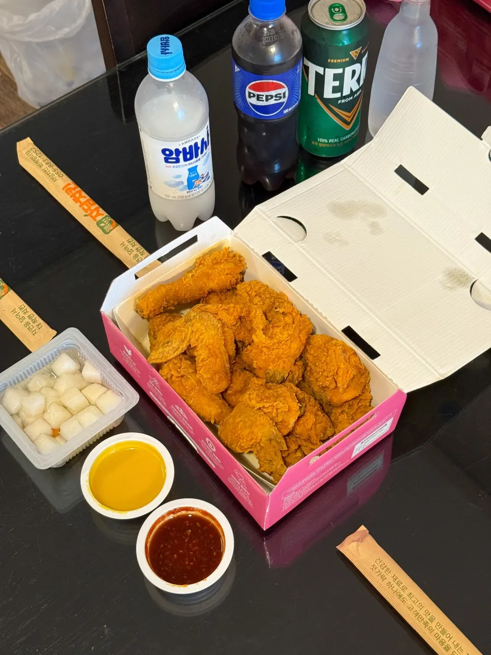Fried chicken with grain-and-nut batter
