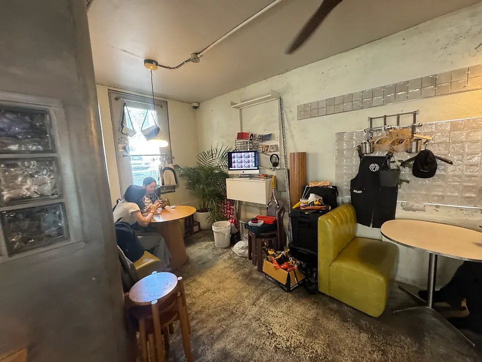 Jam Jam interior mixed with retro props