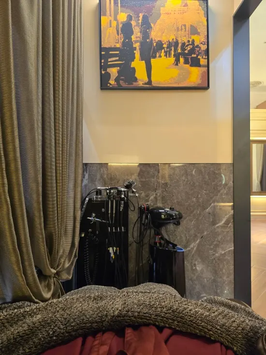 Space at Alexandre de Paris with an atmosphere unlike a typical hair salon