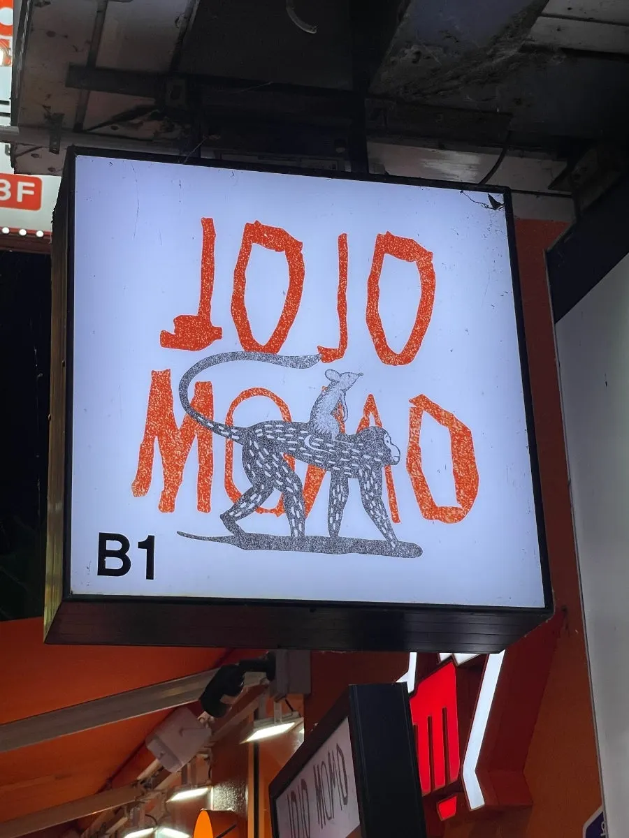 Jojomomo underground entrance