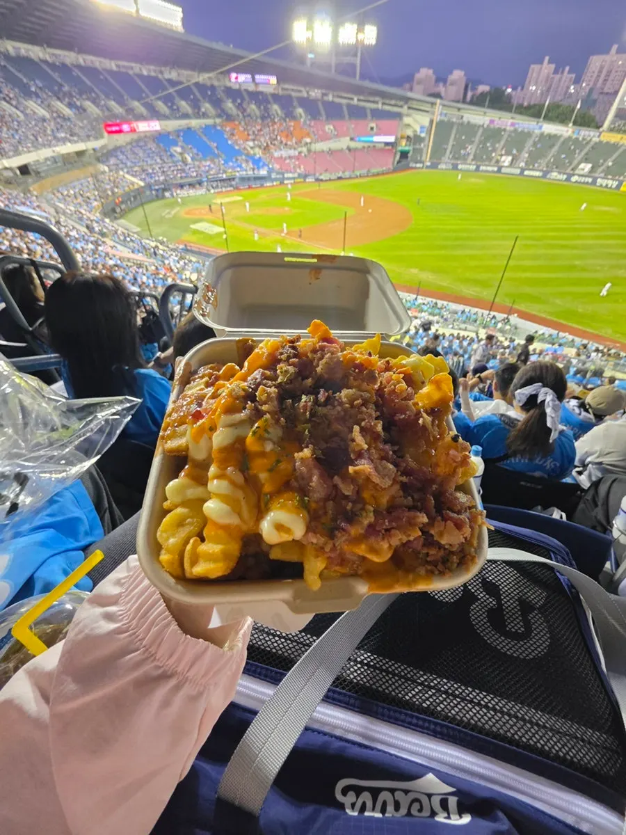 Hot dog and fries menu information