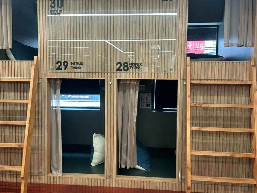 Private-style seating arrangement on the 2nd floor