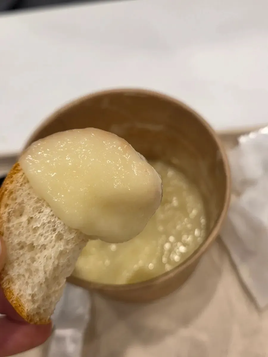 크림스프 한 컵