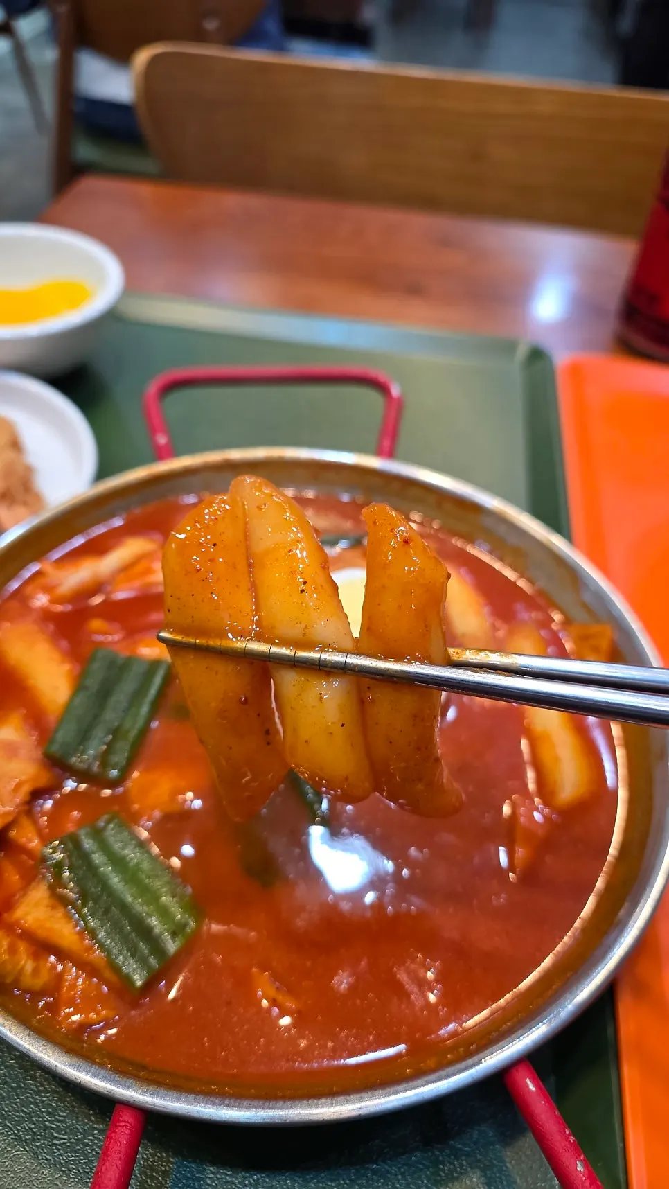 잠실첫집 야채키토김밥과 사이드 메뉴
