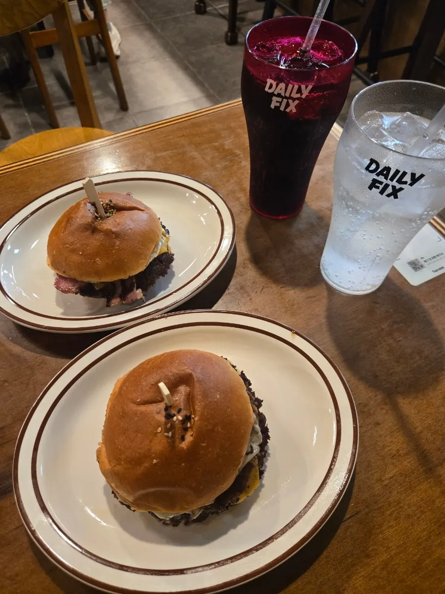 Large drink served first