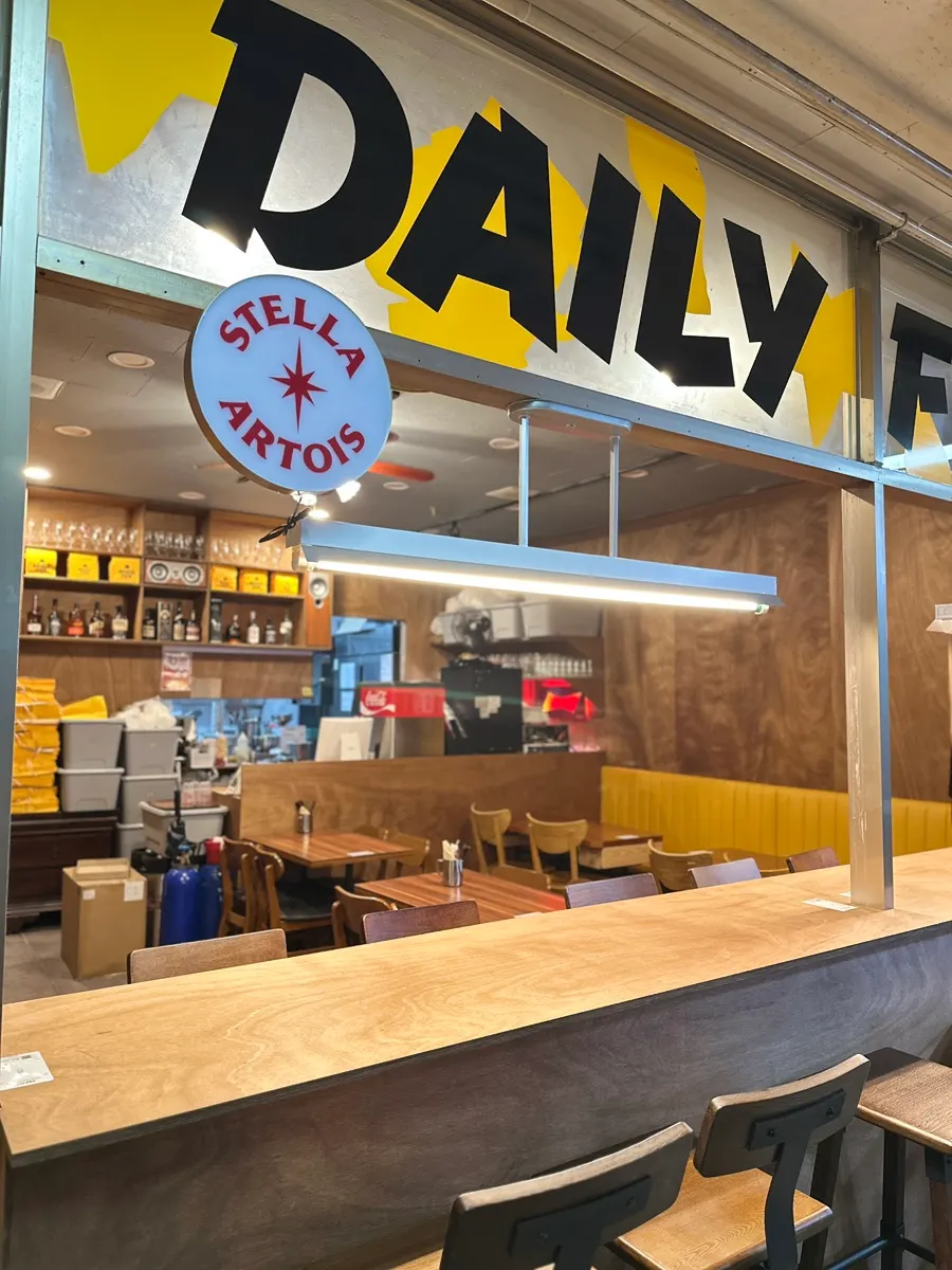 Entrance to Daily Fix on the basement level of Jangmi Sangga