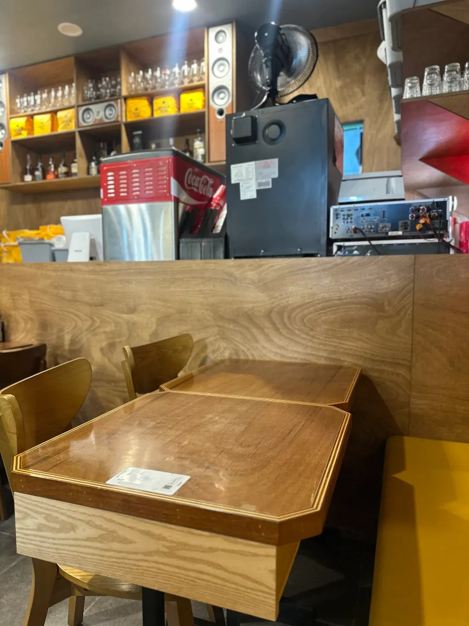 Seating inside Daily Fix