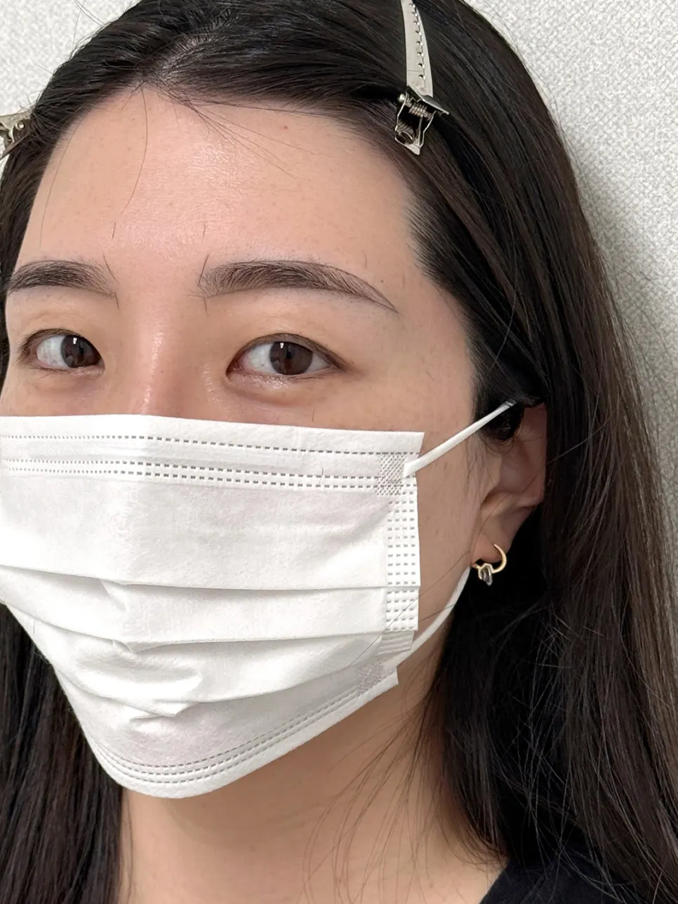 Drafting the semi-arch eyebrow design