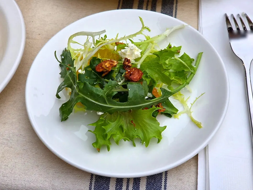 Citrus feta cheese salad yang segar