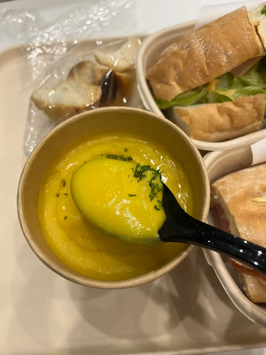 Plain jambon-beurre with a simple combination of flavors