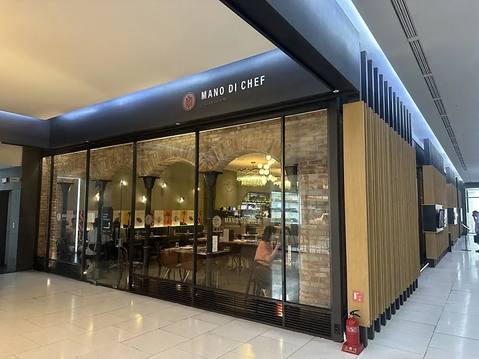 Không khí nhà hàng Ý Mano di Chef Jamsil Branch