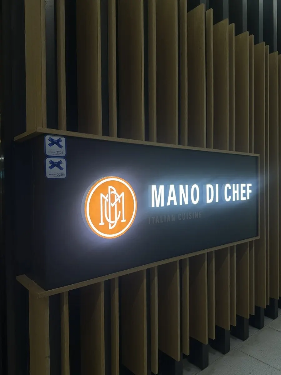 Khu vực lối vào Mano di Chef Jamsil Branch dưới tầng hầm Tower730
