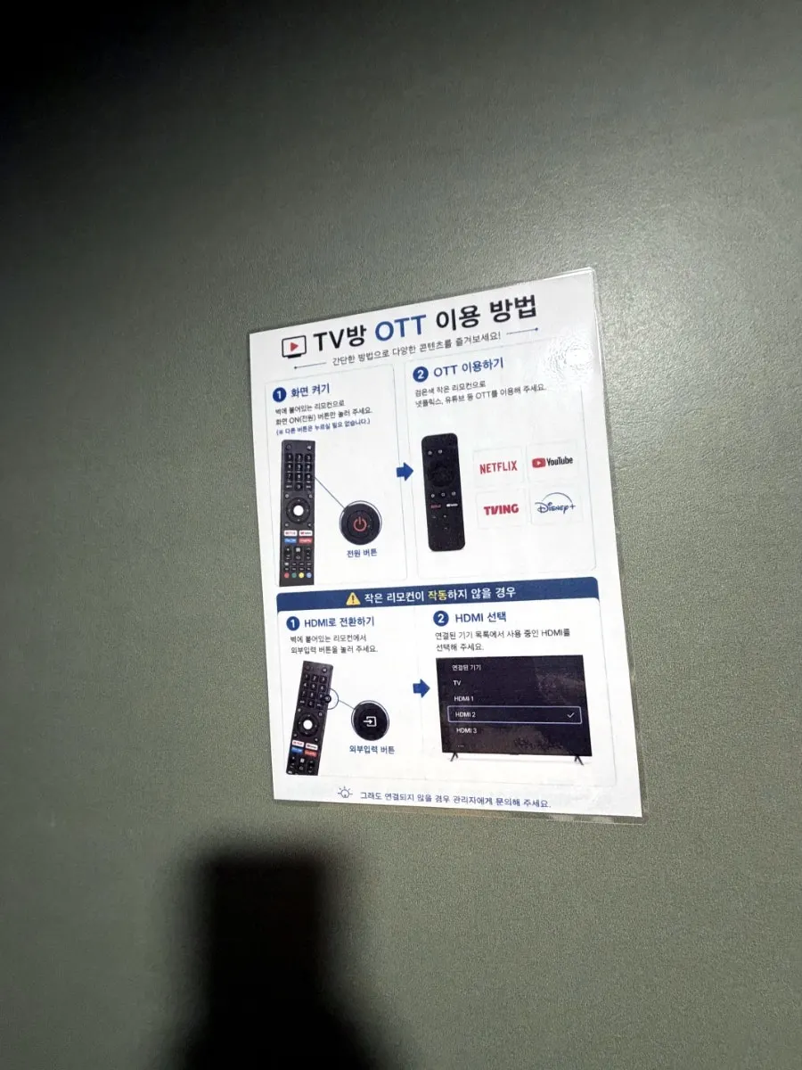 Using the OTT room beam projector