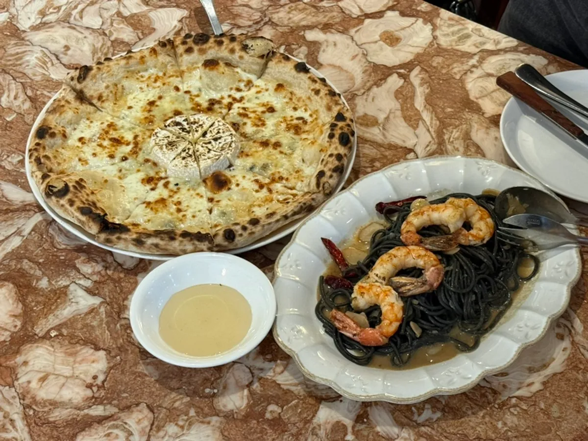 Signature bisque pasta at Mano di Chef Jamsil Branch