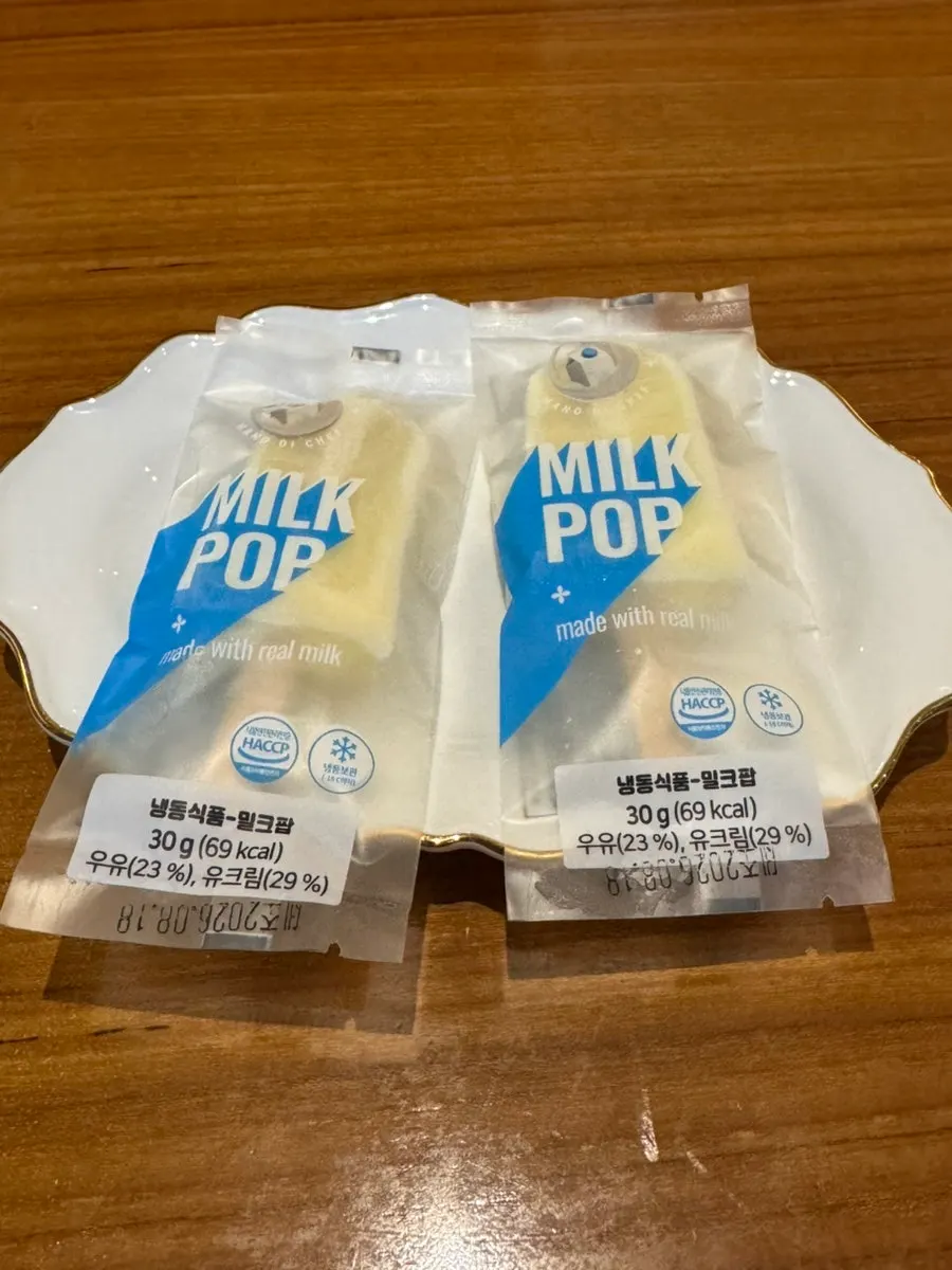 Mini-sized stick ice cream dessert