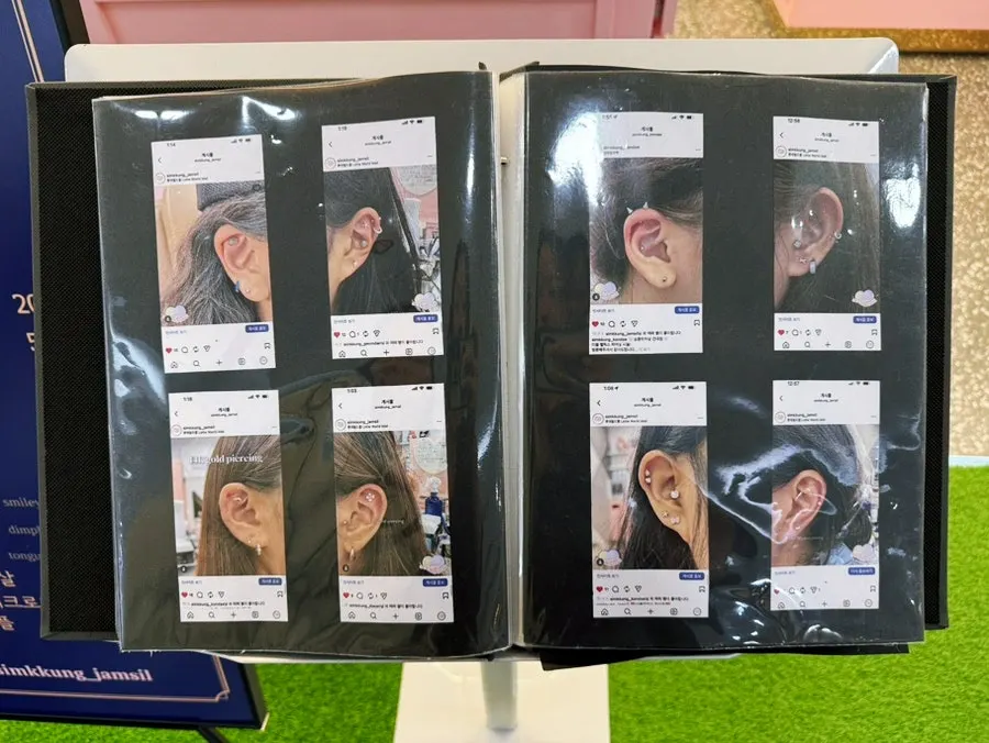 Price guide for different piercing placements