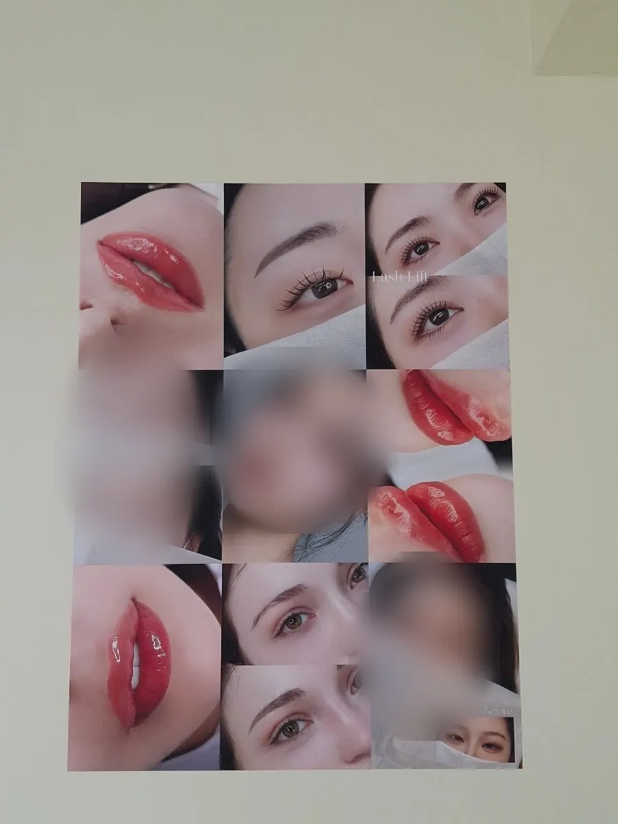 로제래쉬 속눈썹 시술 공간 내부