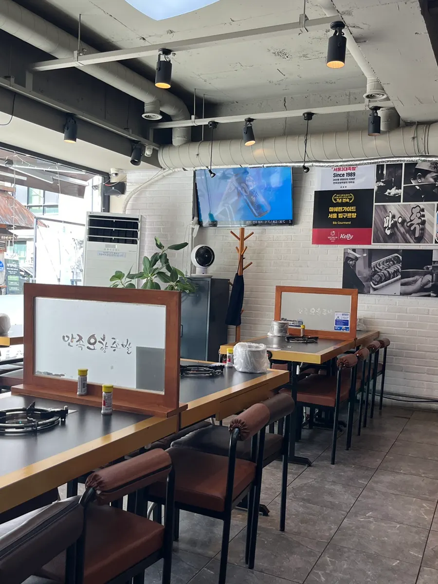 Exterior of Manjok Ohyang Jokbal near Jamsil-saenae Station
