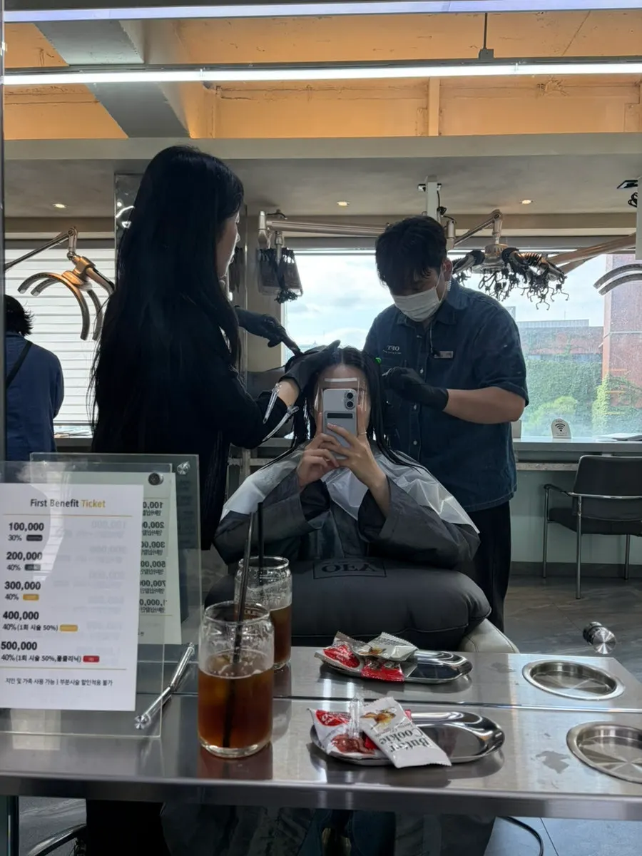 Root perm chemical application process