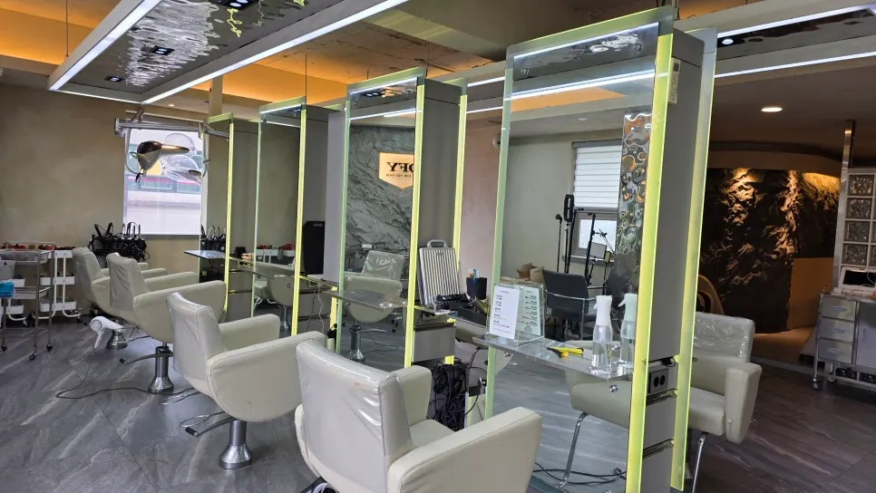 Price information for perm and hair care programs