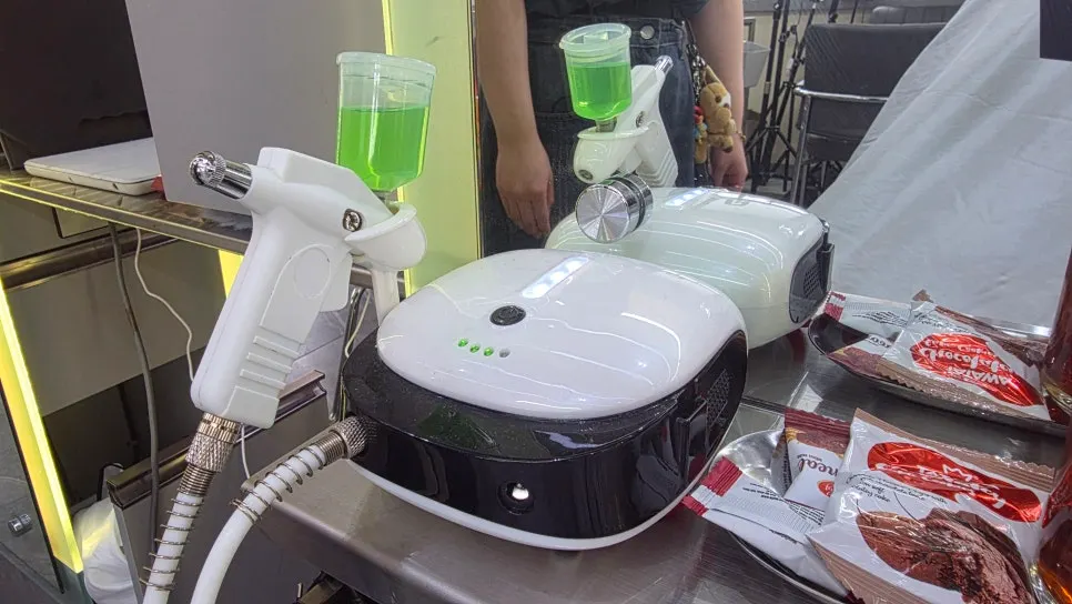 Mid-treatment during scalp care