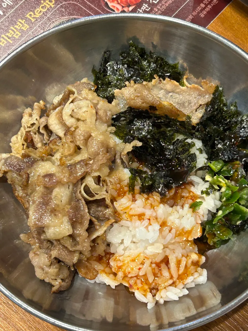 Han River-style ramen cooked at the self-serve station