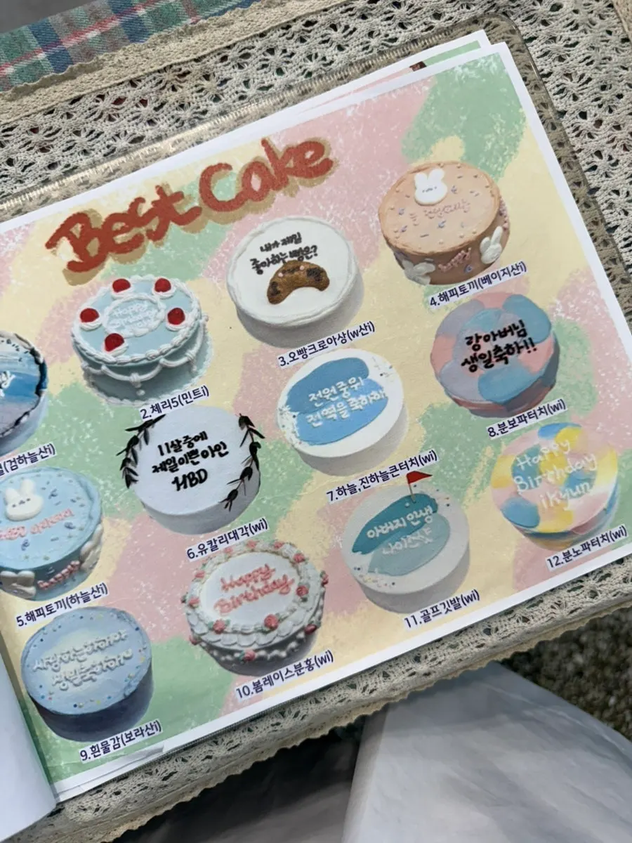 Lunchbox cakes on display at Circus Rabbit