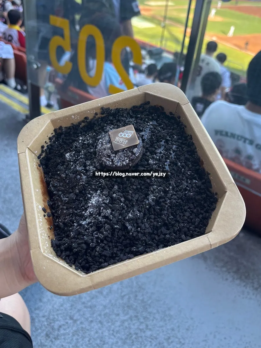 Ballpark food from all three food trucks