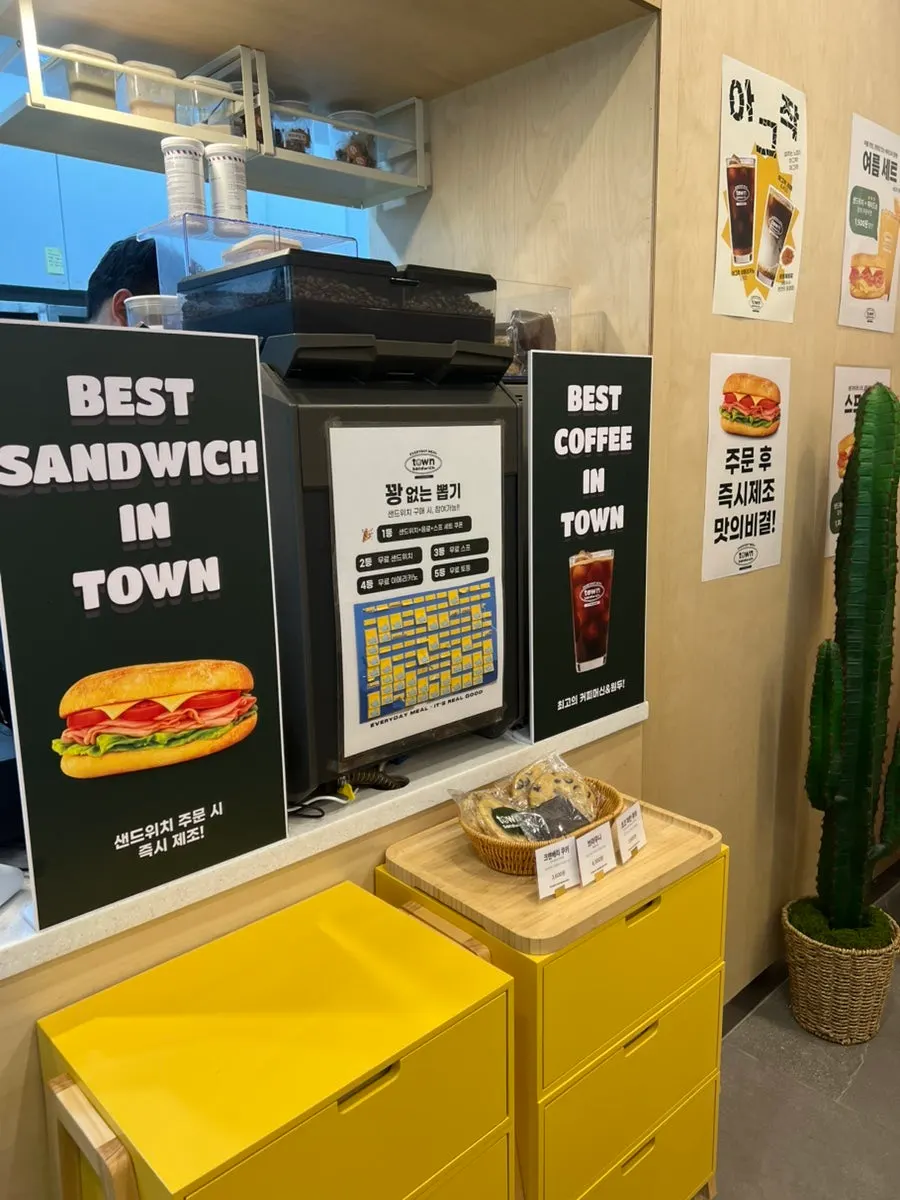 Sandwich set laid out on the table
