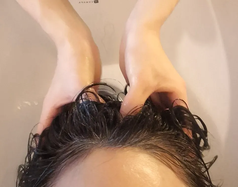 안마의자가 있는 샴푸실
