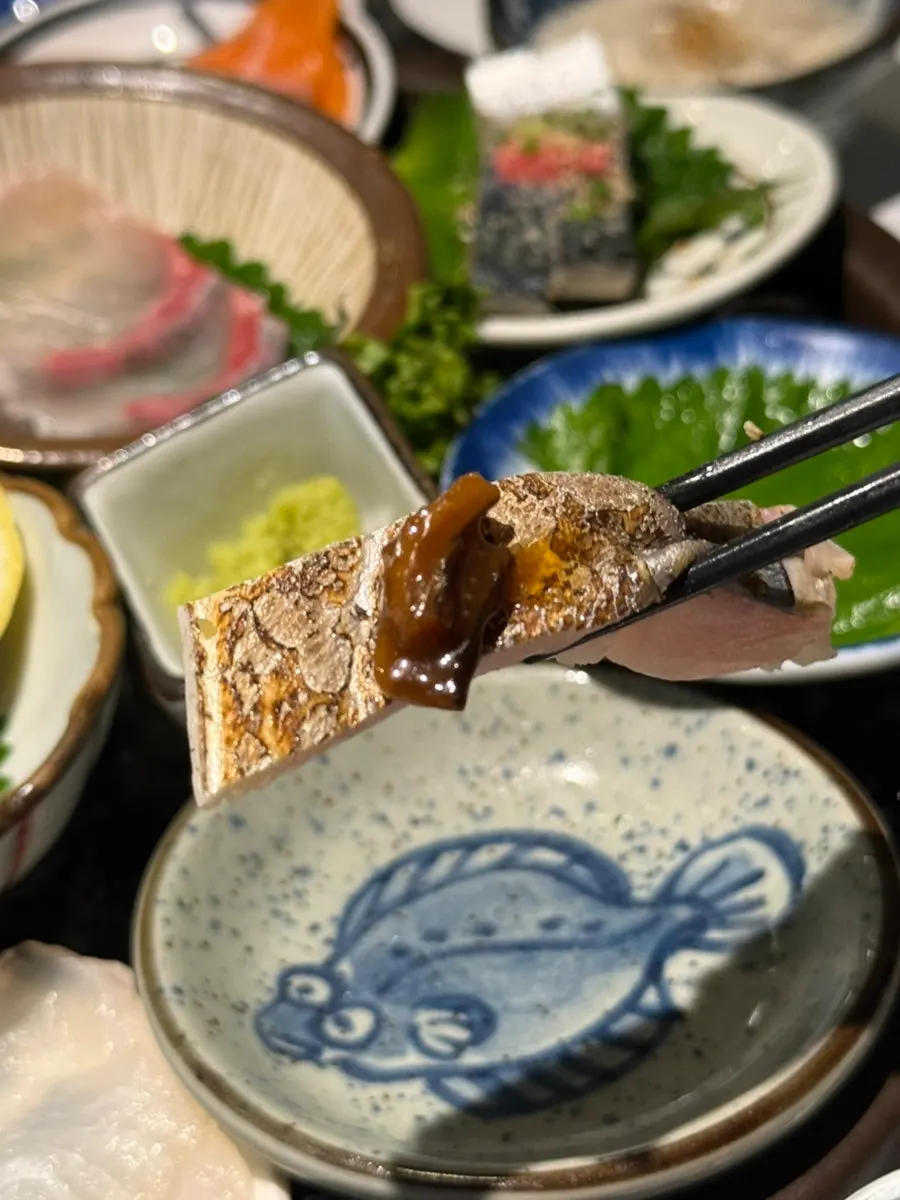 식사를 마친 남해물고기 잠실새내점 테이블