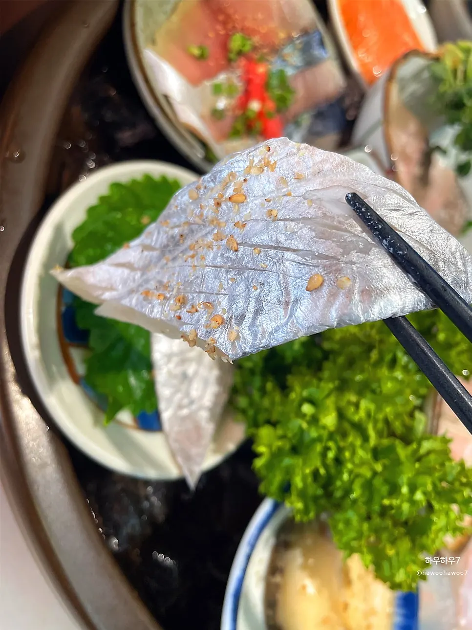 비린맛 없이 즐긴 숙성회