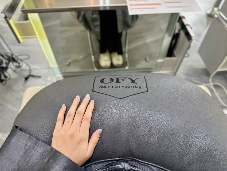 Lap cushion during the treatment