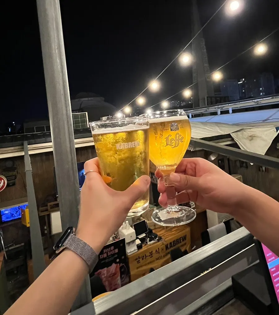 할인 수제맥주 두 잔