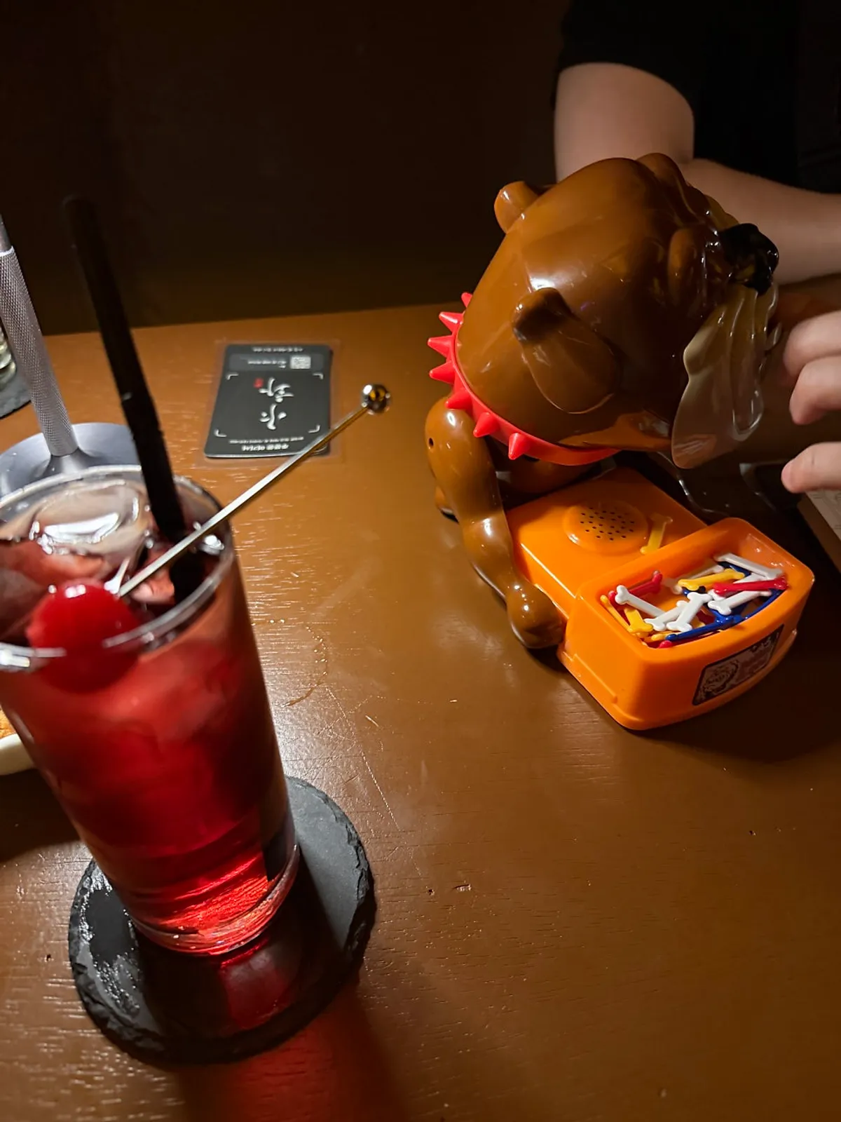 Cocktails enjoyed at the solo-drinking bar