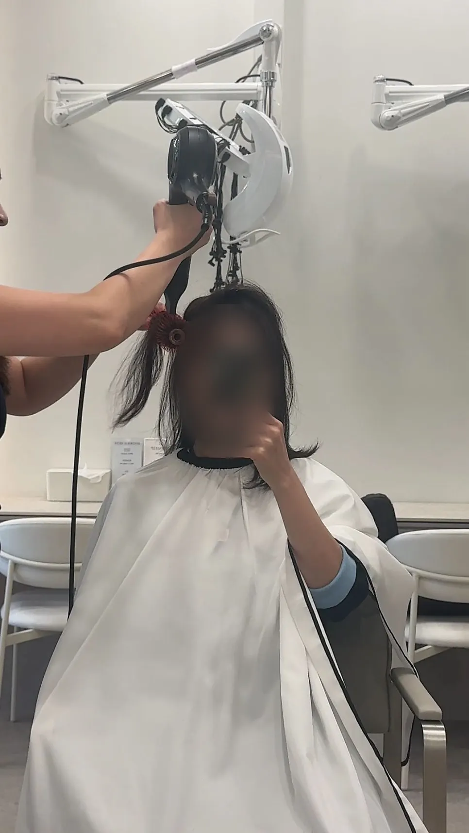 Cutting process thinning and shaping to bring out volume