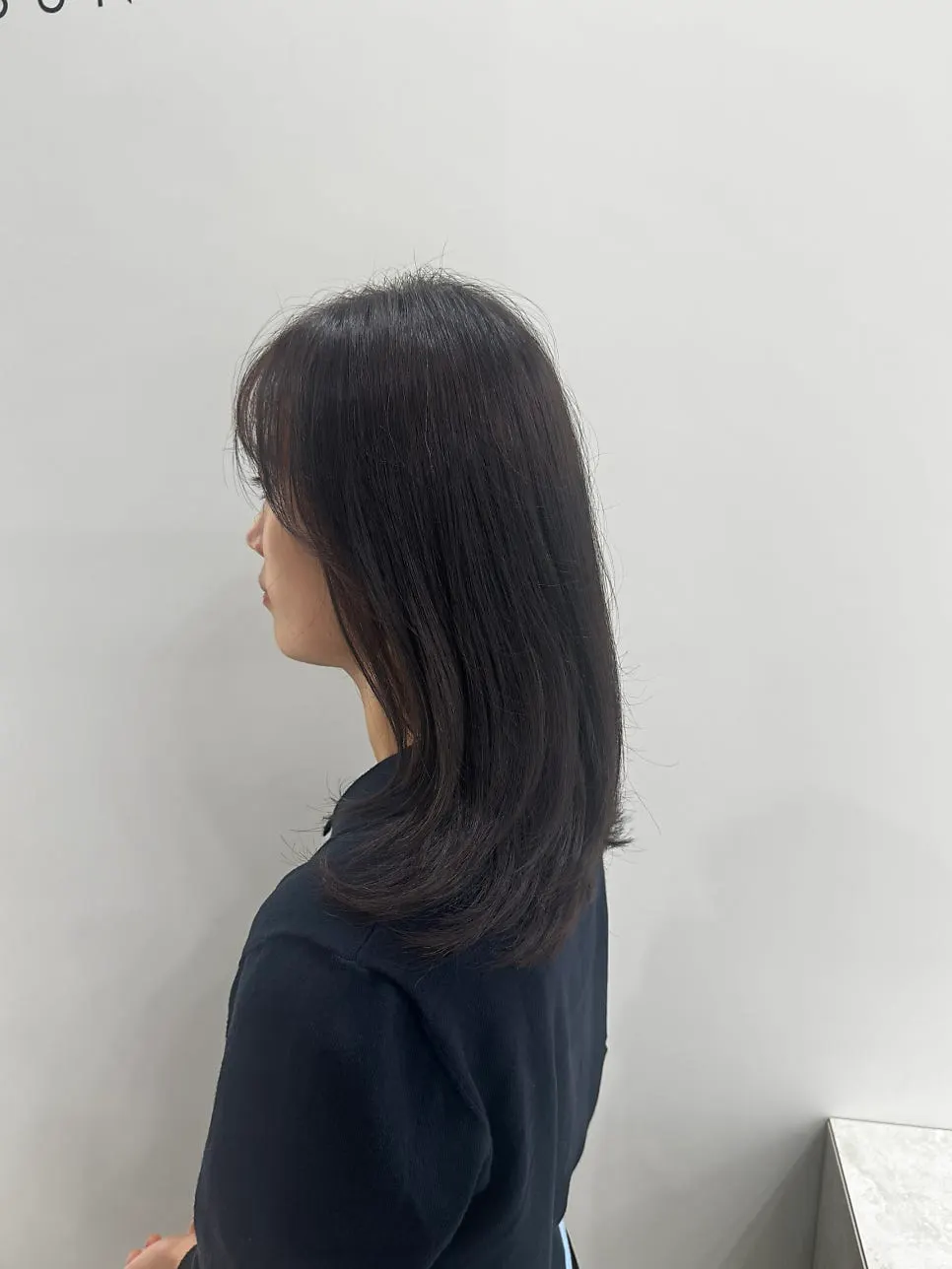 Layered cut with volume revived without a perm