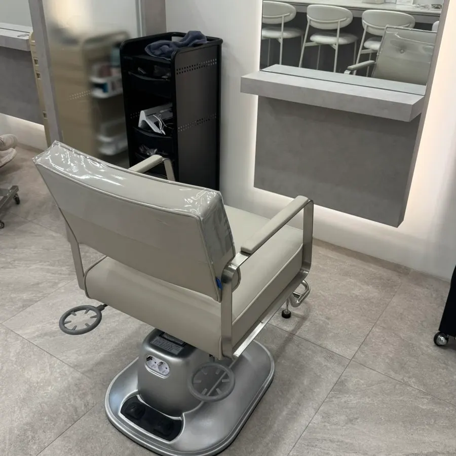 Waiting area for before and after treatments