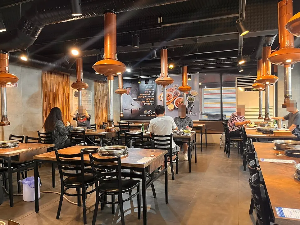 Dining room with tables