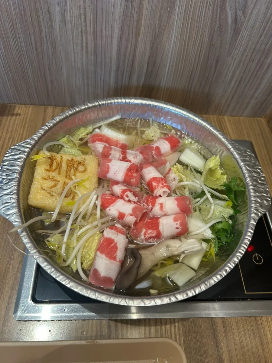 Table at Shabu Torang Jang-an after finishing the meal