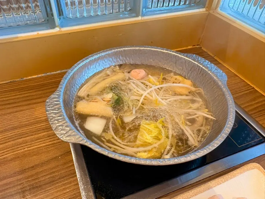 Basic broth shabu-shabu simmering