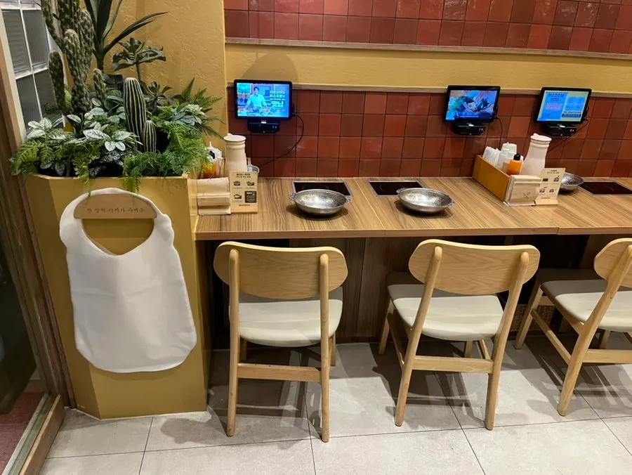 Shabu Torang menu guide at the entrance