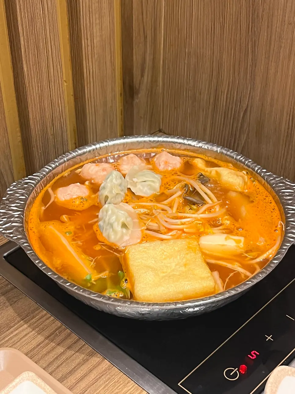 My friend’s shabu order with beef belly