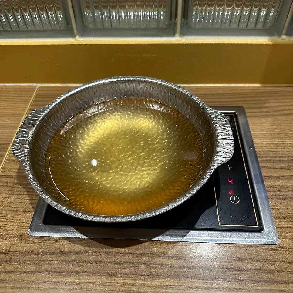 1인 샤브샤브 주문 구성