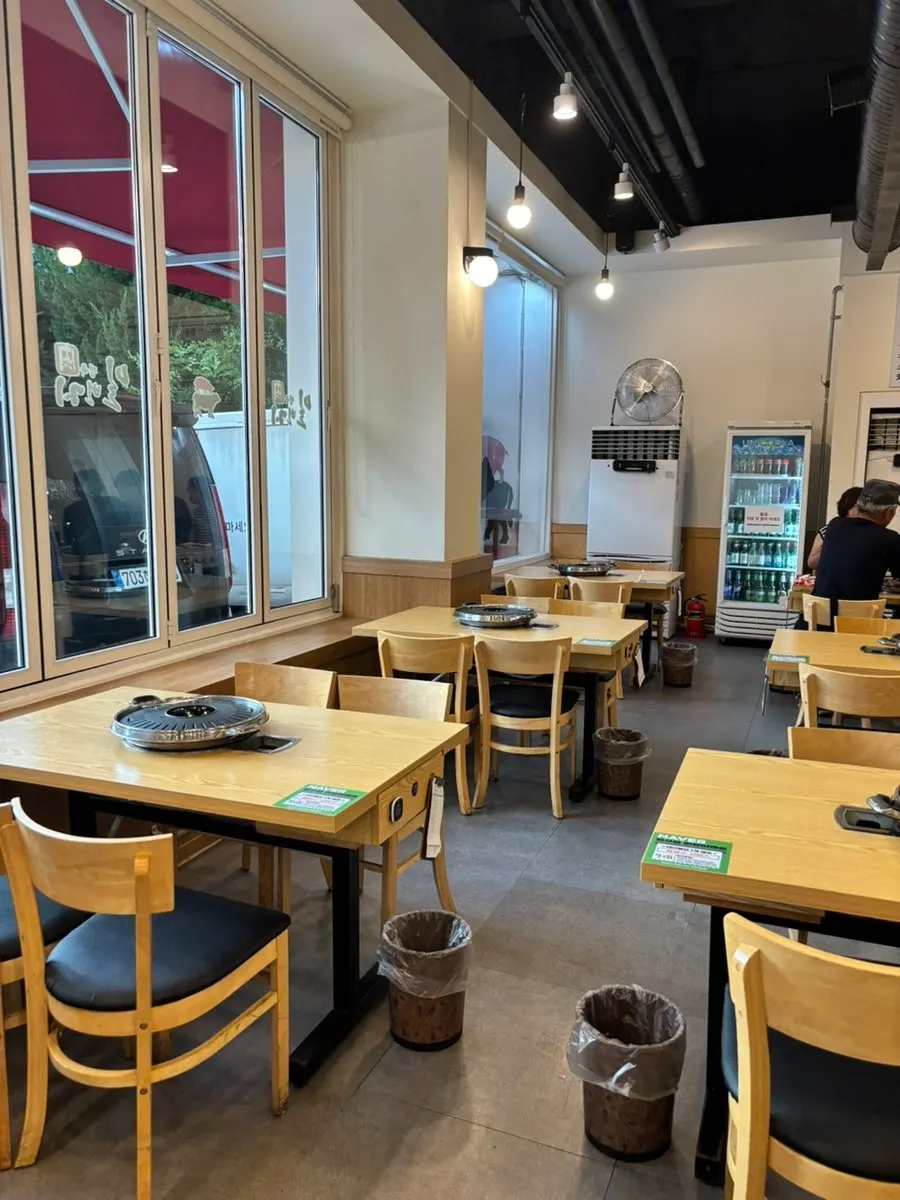 Interior view with window-side seating