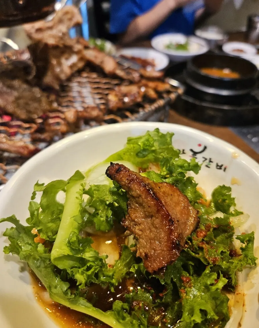 장안동 고기집 안흥갈비 본점 외관