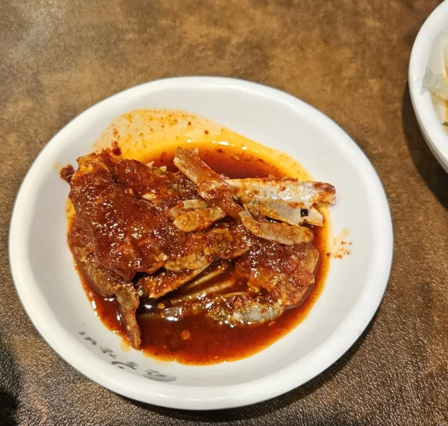 기본찬으로 나오는 된장찌개