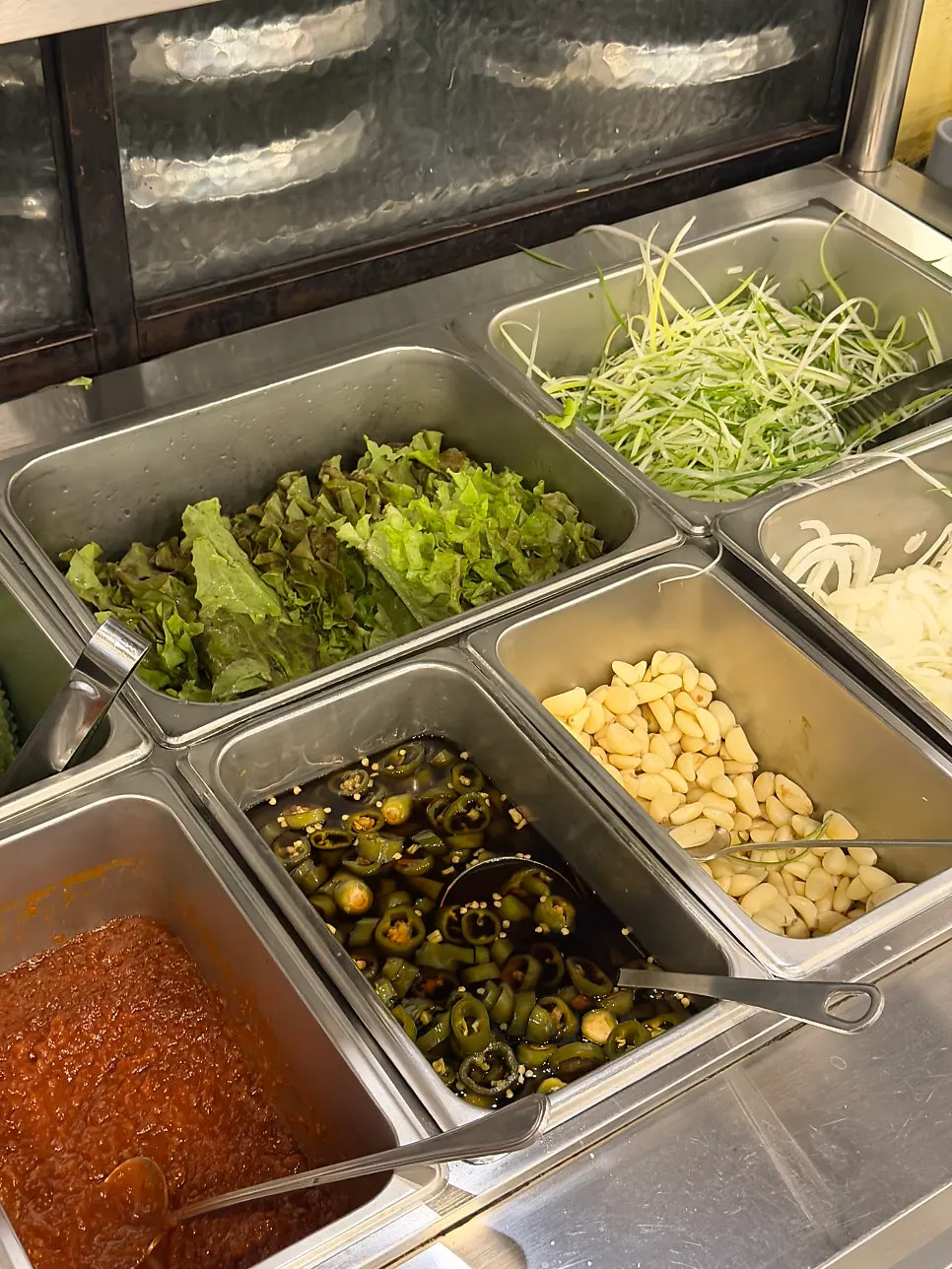 Meat selection on the Small Cow platter