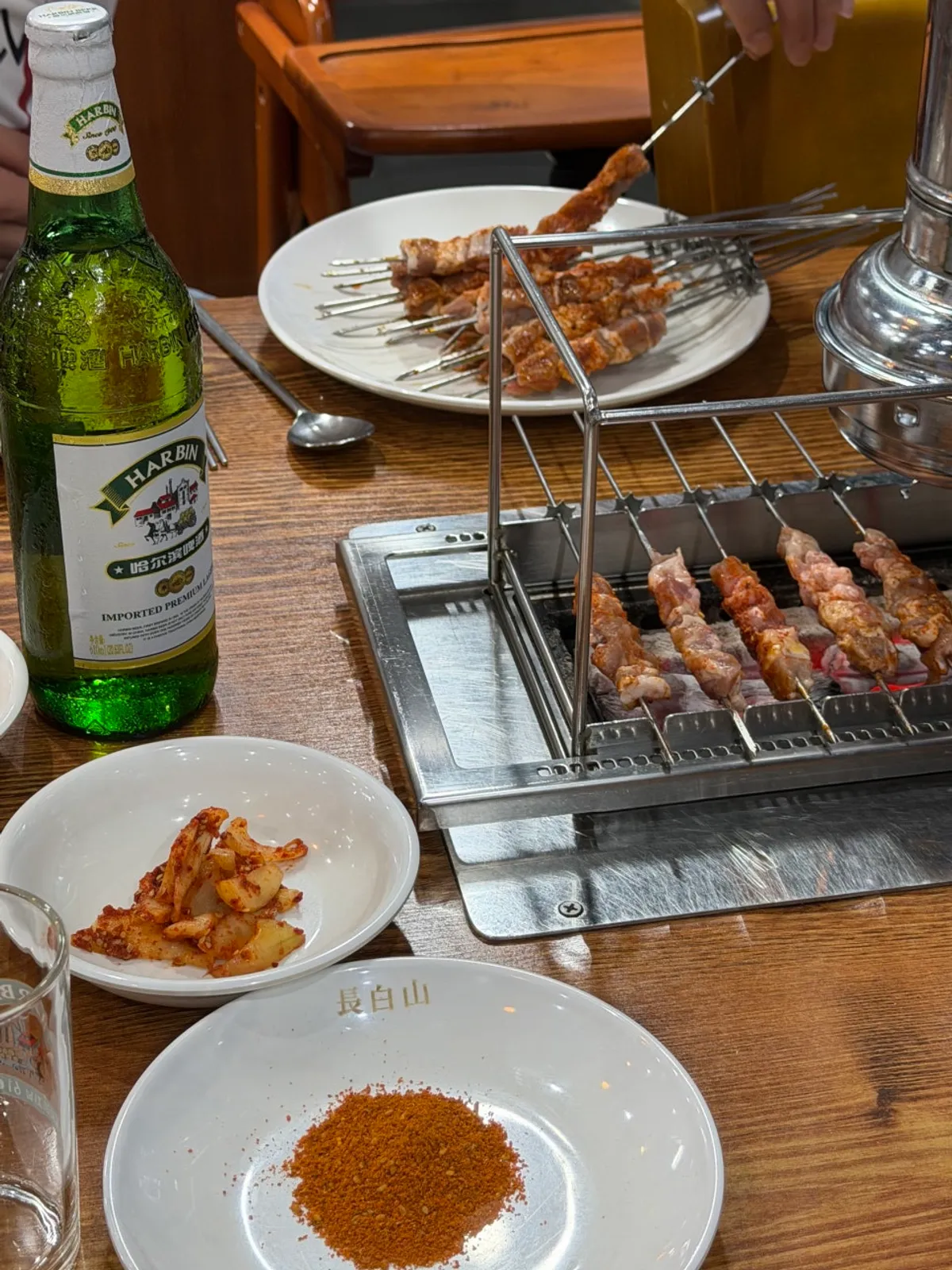 장백산양꼬치 송정본점 외관